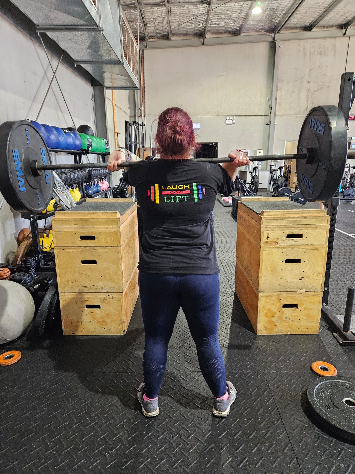 OG Laugh, Love, Lift  (Front and Back design) - Regular Tee (Clearance)