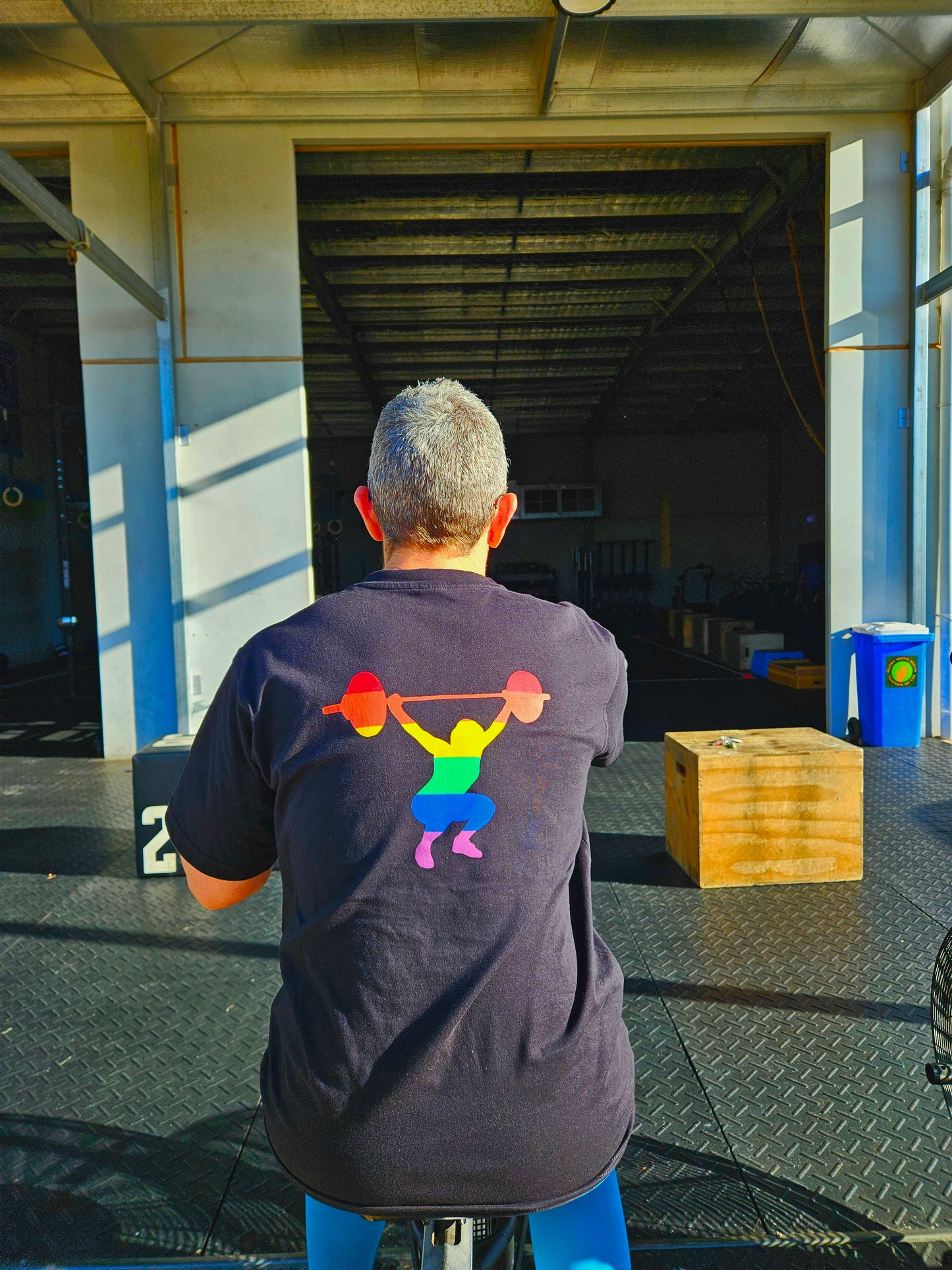 OG Rainbow Lifter (Front and Back Design) - Regular Tee (Clearance)