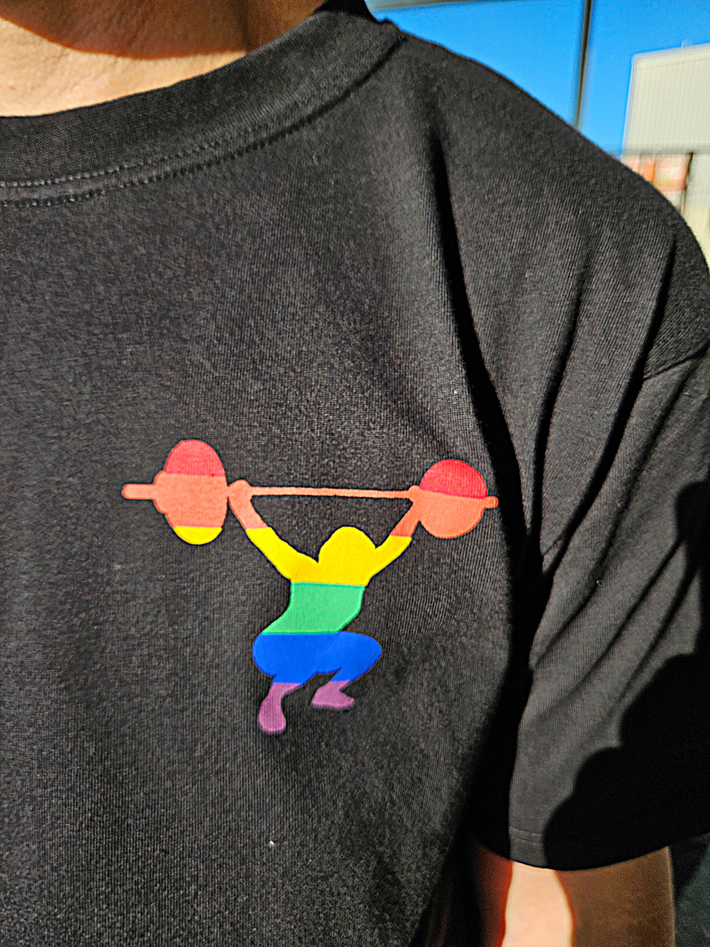 OG Rainbow Lifter (Front and Back Design) - Regular Tee (Clearance)