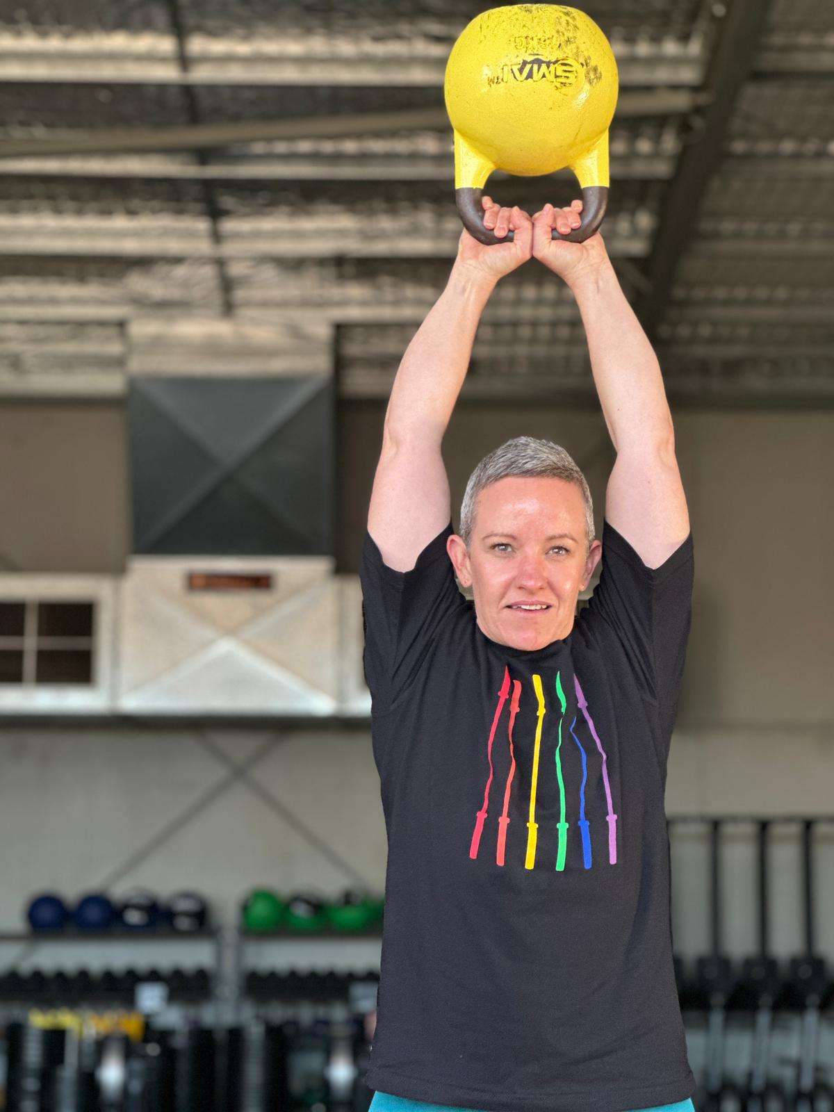 Rainbow Barbell OG1 (Front Design) - Regular Tee (Clearance)